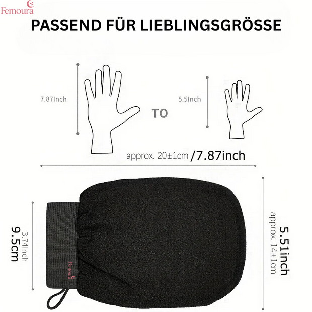 Femoura Peeling-Handschuh®